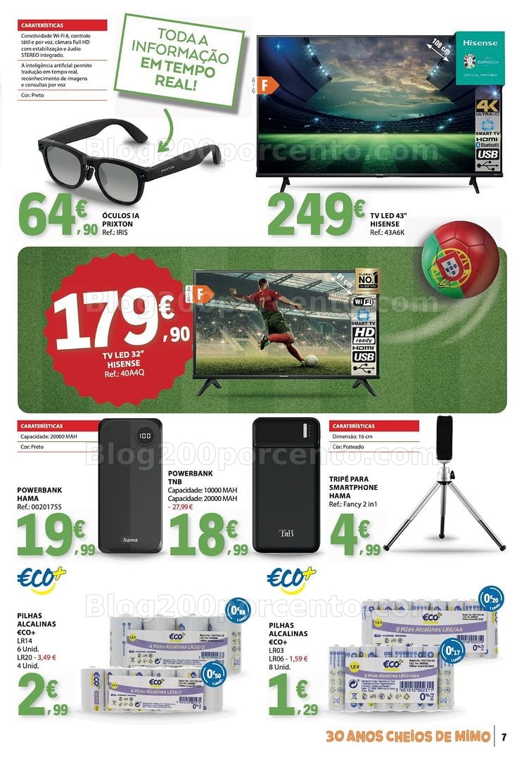 Antevisão Folheto E-LECLERC Tecnologia Especial Mundial Promoções de 2 a 21 junho
